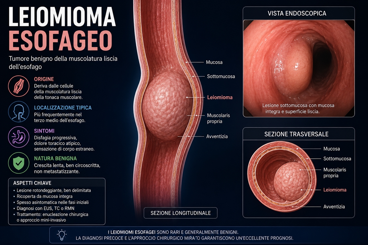 Leiomioma esofageo